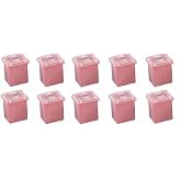 10 Pc Automotive Low Profile JCASE Fuse 30 Amp Fuse Kit for Ford, Chevy/GM, Nissan, and Toyota Pickup Trucks, Cars and SUVs