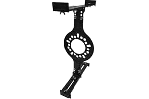 Lskioer Wheel Offset Tool, 5 Lug Pattern Tire/Rim Fit Size Measuring Mockup Tool Supports 14"-20" Wheel Diameter and 7"-17" Wheel Width, Auto Car Wheel Fitment Simulator