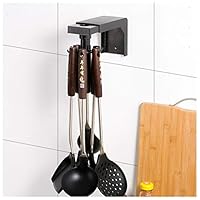Fiaya Gadgets Accessories Bath Hook Wall Mounted 360° Rotating Coat Hanger for Home Kitchen, Bathroom, Office Punch Free Space Saving (1 PC of 4 Hook)