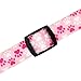 Mile High Life | Dog Collar | Cute Patterns | Soft Smooth Fabric | Small/Medium/Large (Pink Foot, Medium Neck 13″-17″ -40 lb)thumb 2