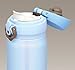 Thermos Vacuum Insulation Mobile Mug [One-touch Open Type] 0.5l Sachs Blue Jnl-500 Sax