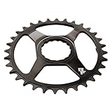 RaceFace Steel Narrow Wide Cinch Direct Mount Chainring Black, 32t