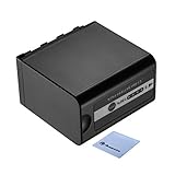 Powerextra 7800mAh Battery for Panasonic VW-VBD58 VW-VBD78 and Panasonic AG-3DA1, AG-AC8 AG-DVC30 AG-HPX171 AG-HPX250 AG-HPX255, AG-HVX201, AJ-PCS060, AJ-PX270, AJ-PX298, HC-MDH2, HC-X1000, HDC-Z10000