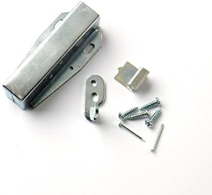 MerriwayBH05860 Push-Push Cupboard Doors and Loft Hatch Touch Latch Catch BZP