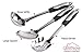 Stainless Steel Kitchen Utensil Set - 7 Cooking Utensils - Nonstick Kitchen Utensils Cookware Set with Spatula & Serving Spoons - Best Gadgets with Hooks for Holder and recipes e book (set de cocina)
