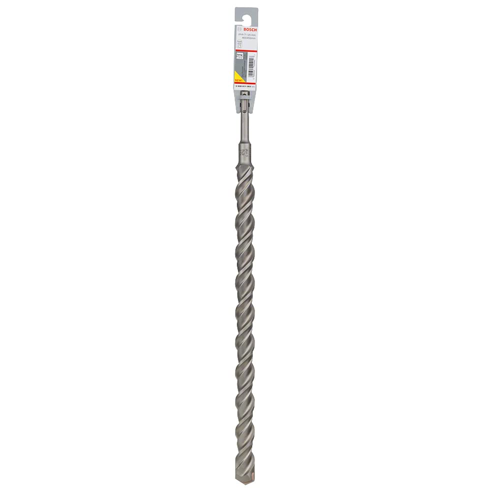 Bosch 2608831063 "SDS Plus-3" Hammer Drill Bit, 0 V, Grey, 25 x 400 x 450 mm