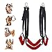 Indoor Sex Swing Hang Bondage Restraint Love Slings BDSM Sex Toy with Adjustable Straps for Adult Couples Flirting Play (Red,No Triangle Frame)