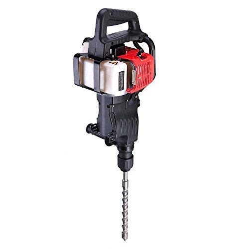 Yescom 2in1 32.6cc Gasoline Demolition Hammer Drill Chisel Concrete Breaker 2 Stroke w/EPA Certification