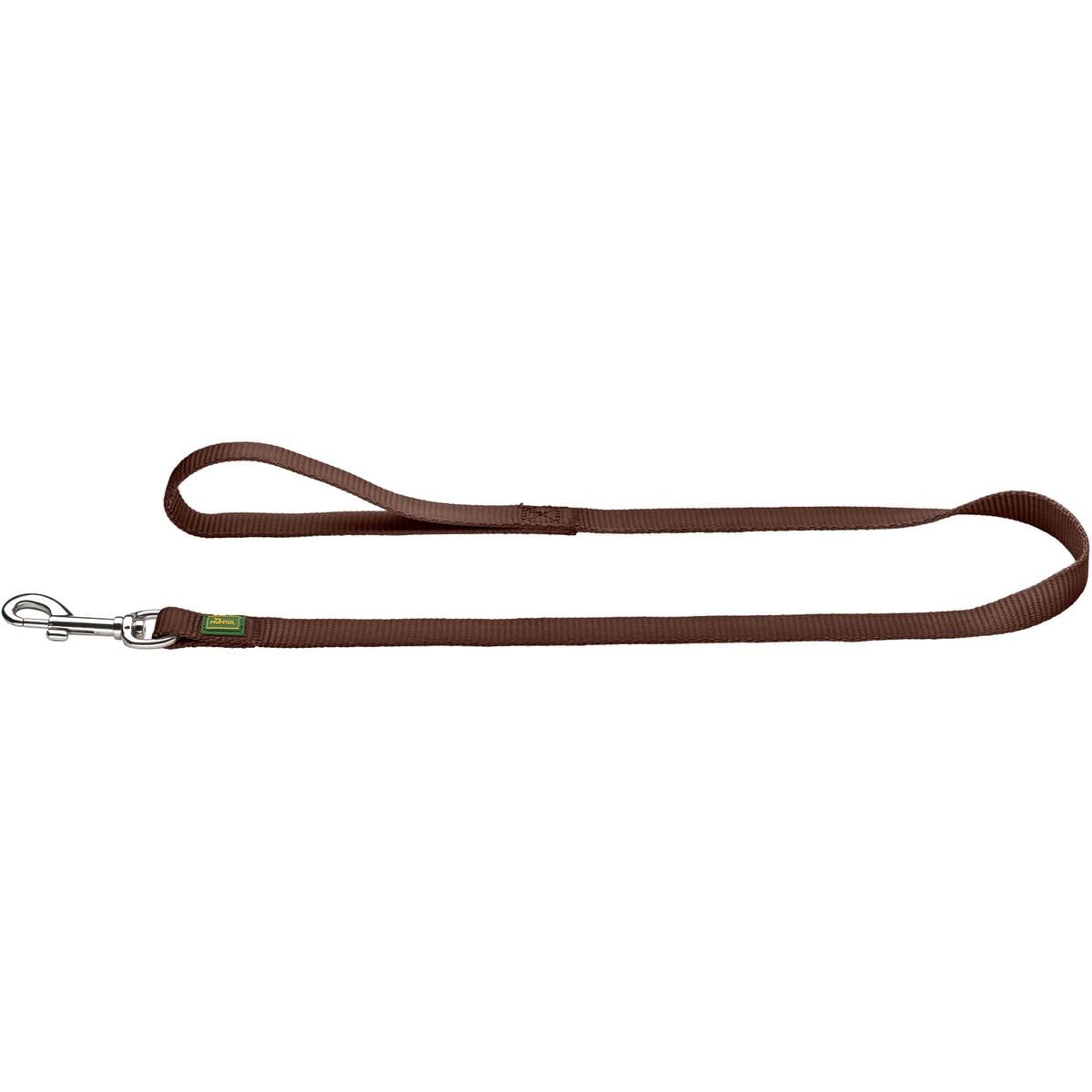 Hunter Nylon Lead, Small, Brown