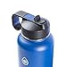 Thermoflask 50057 Double Stainless Steel Insulated Water Bottle, 18 oz, Cobalt