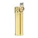 Classic Design Antique Style Metal Oil Petrol Cigarette Lighter (Brass)