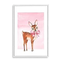 Framed Canvas Wall Art Cartoon Children's Room Canvas Prints Home Artwork Decoration for Living Room,Bedroom - 16x24 inches