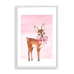 Framed Canvas Wall Art Cartoon Children