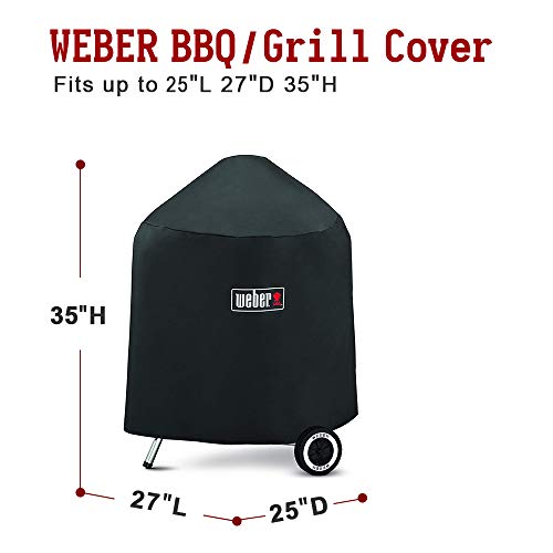 er7149 Grill Cover for er Charcoal Grills, 22.5Inch with Storage