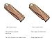 Hawatour Folding Wood Comb Pocket Size Hair and Beard Fold Wooden Comb (Upgraded Version)