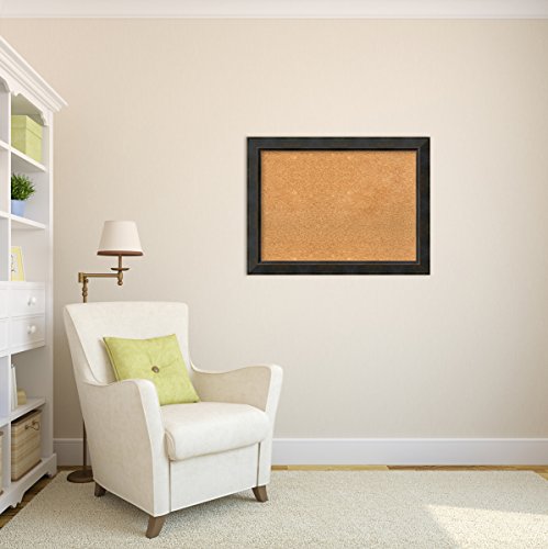 Amanti Art DSW3980121 Framed Cork Board, Large, Signore Bronze