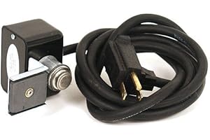 WOODEZE SS-1 Stovestat Wood Range Blower Thermostat - Automatic Heat Sensor Activation, Magnetic Mounting - Double Wall Air Circulating, Easy Installation