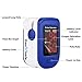 Zacurate 400B Fingertip Pulse Oximeter Blood Oxygen Saturation Monitor with Batteries and Lanyard Included