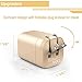 USB Wall Charger, Elepower 2 Pack Dual Port Wall Charger with Foldable Plug for iPhone 7/ 6s/ Plus, iPad Pro 9.7/ Air / Mini 2, Galaxy S/ J/ Note Series, HTC, Nexus and More-Gold