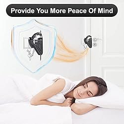 2 Pack Portable Door Lock, Hotel Door Locks for