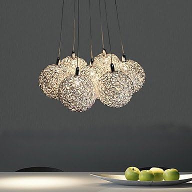 7-Light Cluster Pendant Light Ambient Light - Mini Style, 110-120V / 220-240V Bulb Included / G4 / 20-30㎡ [Energy Class A++]