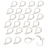 24 Sterling Silver Lever Back Earrings Earwire Findings