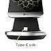 LG G5 Desktop Charging Dock - Case-compatible (Type-C Charger) Encased (Silver/Black)