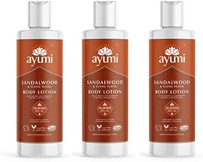 Ayumi Sandalwood Body Lotion, 250 ml (Pack of 3)