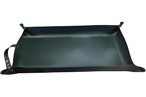 Quhoxdye 18x30 Inch Plant Repotting Mat,Waterproof Leather Plant Transplanting Mats,Indoor Succulent Potting Mat for Change S