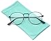 WearMe Pro - Round Retro Metal Frame Vintage Glasses For Men Women