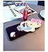 BONTOUJOUR Super Lovely iPhone 7 Plus/iPhone 8 Plus Case, Creative Multifunction Cartoon Soft TPU Phone Case with Hello Kitty Cat Flower Mirror on Back + Lanyard - Hello Kitty Black