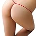 FasiCat Womens Thongs Panties Lace Briefs Sexy G Strings Underwear Pearls for Women Red