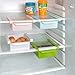 UR Kitchen Gadgets Plastic Kitchen Refrigerator Fridge Storage Rack Freezer Shelf Holder Kitchen Organization (4 PCS)