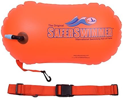 ISHOF SaferSwimmer PVC Safety Swimming Bouy with Dry Bag Storage