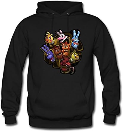 Peacock Womens Five Nights At Freddy's Hooded Sweatshirt Hoodie Coat Jacket