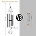 30 Inches Large Indoor/Outdoor Wind Chime ,PATHONOR Grace Waterproof Aluminum Musical Wind Tuned Wind Chime for Garden/Window/Fir Tree/ Fireplace/Patio Decor