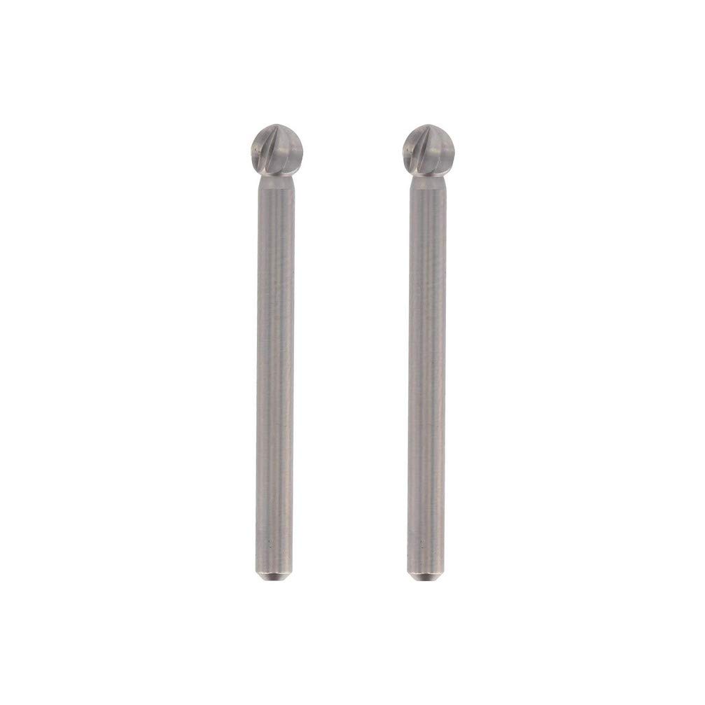 Dremel 192 Milling Cutting Bits in 2-Pack Accessory Set - 2 Ball-shaped High-Speed Cutters with 4.8mm Working Diameter — image 1