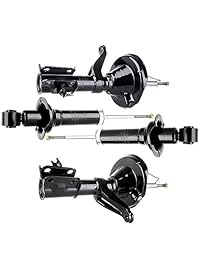 NUEVO delantero y trasero conjunto completo Shock Struts 331039 331040 344611 344611 para 2003   2006 Honda Element, Negro