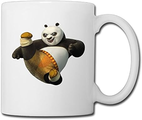Ceramic Cups Kung Fu Panda Dustin Hoffman Printing Coffee Mugs