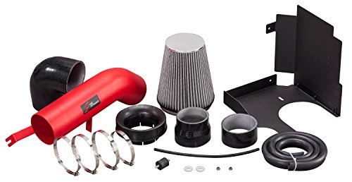 Air Filter intake Red HEATSHIELD for Silverado 99-06 1500 1500HD 2500 2500HD Sierra 1500 1500HD 2500 2500HD Suburban Tahoe 1500 2500 - Thumbnail 2