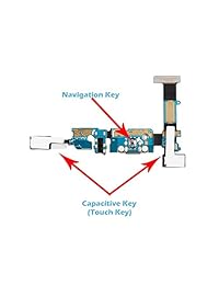 omnirepairs-for Samsung Galaxy Note 5 N920 Puerto Micro-USB + Audio de carga Dock + Micrófono + Touch Herramientas Cinta Flex Cable Replacement + clave, N920P