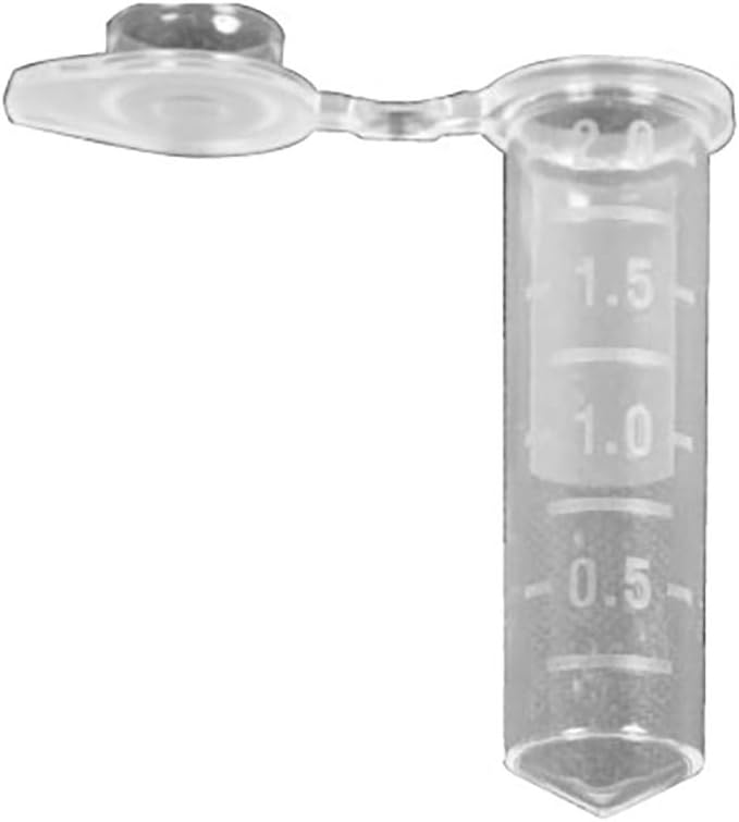 Olympus 2.0ml Microcentrifuge Tubes, Green, Polypropylene, Boilproof, Box of 500 Tubes/Unit