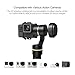 Feiyu Tech G5 3-Axis Gimbal Stabilizer for GoPro Hero Series Session Action Camera Handheld Gimbal Tripod Splash-Proof