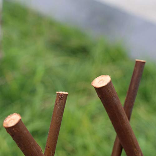 Holz Rankzaun Rankgitter Scherengitter Rankhilfe Spalier Holzgitter,Die Größe kann nach Belieben angepasst Werden(200… – Bild 4