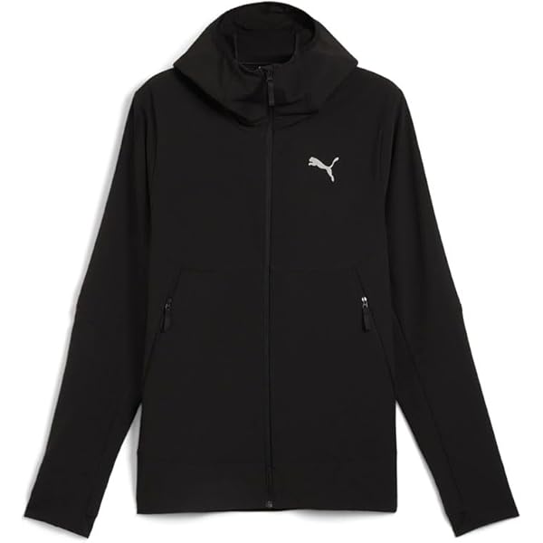 PUMA Mens Seasons Softshell Full-Zip Jacket Athletic Outerwear