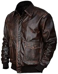 A2 Jacket - Pilot Bomber Jacket Men - Cockpit G1