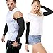 SHINYMOD Cooling Arm Sleeves for Men Women UV Sun Protection Tattoo Cover Up
