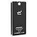 PowerGreen Solar Charger Portable 10000mAh High Speed Charging LED Flashlight Design Power Bank with Dual USB Outputs for Phones(Black)