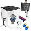 LimoStudio 16″ x 16″ Photography Studio LED Lighting Photo Light Box Kit, Portable Photo Shooting Tent, AGG349