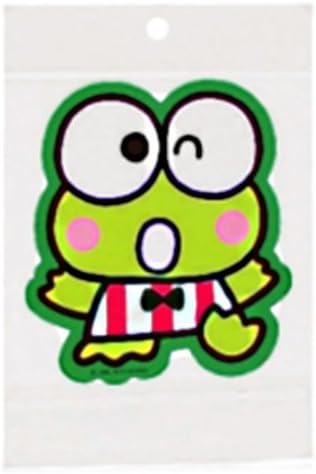 Amazon Com Sanrio 50th Anniversary Keroppi Frog Big Sticker Kitchen Dining